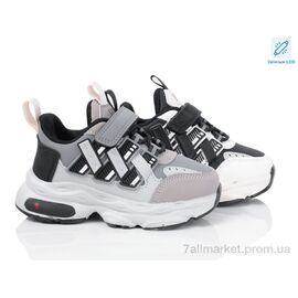 Фотография Кроссовки детские модные Весна/осень 2042-4A mix LED (12 пар р.26-31) "PoniTop kids" недорого оптом от прямого поставщика