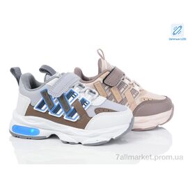 Фотография Кроссовки детские модные Весна/осень 2042-4B mix LED (12 пар р.26-31) "PoniTop kids" недорого оптом от прямого поставщика