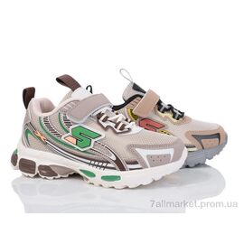 Фотография Кроссовки детские модные Весна/осень 2083-4B mix (12 пар р.31-36) "PoniTop kids" недорого оптом от прямого поставщика