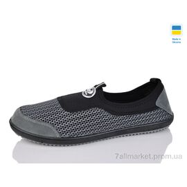 Сліпони чоловічі модні Літо AT3 чорна сітка (6 пар р.41-45) "M&L Alex14" недорого оптом від прямого постачальника