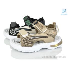 Сандалії дитячі літні Літо 2630-1A LED mix (12 пар р.26-31) "PoniTop kids" недорого оптом від прямого постачальника