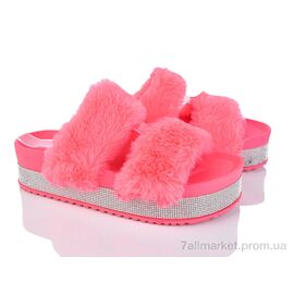 Шльопанці жіночі полегшені Літо 39641 рожевий (12 пар р.37-41) "Stok-optovik" недорого оптом від прямого постачальника