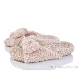 Фотография Тапки женские для дома Лето 40311 беж (8 пар р.38-40) "Stok-optovik" недорого оптом от прямого поставщика