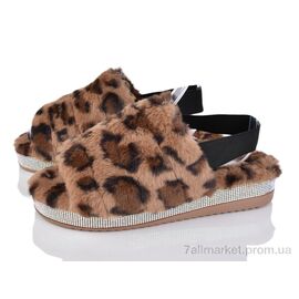 Фотография Шлепки женские облегченные Лето 40263-1 коричневий (8 пар р.35-41) "Stok-optovik" недорого оптом от прямого поставщика