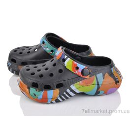 Крокси дитячі літні Літо 816 black (13 пар р.24-29) "Alimama-Girnaive" недорого оптом від прямого постачальника