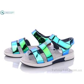 Босоніжки дитячі літні Літо GX198-1 navy (6 пар р.32-37) "CROSSOPT" недорого оптом від прямого постачальника