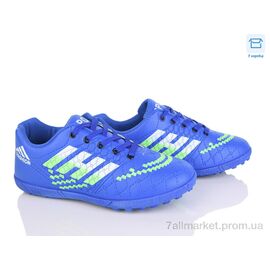 Фотография Футбольная обувь детские Весна/осень 34 blue (6 пар р.36-40) "PoniTop kids" недорого оптом от прямого поставщика