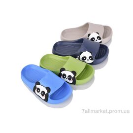 Шльопанці дитячі літні Літо N4096 mix (12 пар р.24-29) "BABYSHOP" недорого оптом від прямого постачальника