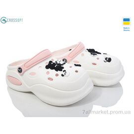 Крокси жіночі літні Літо 124461 (8 пар р.36-41) "CROSSOPT" недорого оптом від прямого постачальника