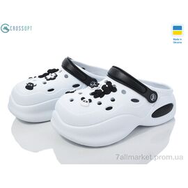 Крокси жіночі літні Літо 124462 (8 пар р.36-41) "CROSSOPT" недорого оптом від прямого постачальника