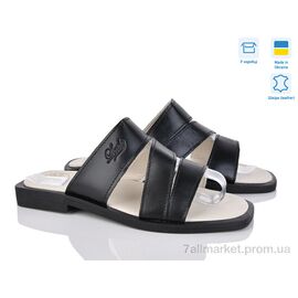 Шльопанці жіночі полегшені Літо 68 чорний (8 пар р.36-40) "Синдикат взуття" недорого оптом від прямого постачальника