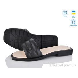 Шльопанці жіночі полегшені Літо L72 чорний (8 пар р.36-40) "Синдикат взуття" недорого оптом від прямого постачальника