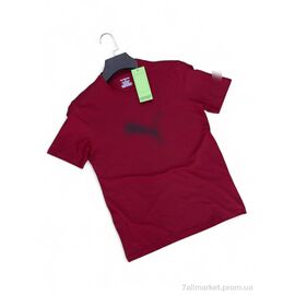 Фотография Футболка мужская Лето 002-9 red (5 шт. р.сетка S-2XL) "Said" недорого оптом от прямого поставщика