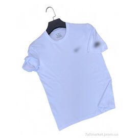 Фотография Футболка мужская Лето 002-21 white (5 шт. р.сетка S-2XL) "Said" недорого оптом от прямого поставщика