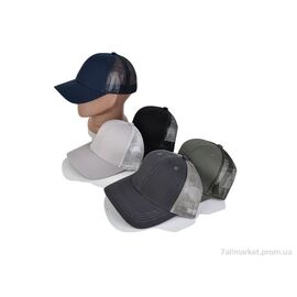 Фотография Кепка для мужчин Лето 001-24 mix (58) (5 шт. р.сетка One size) "Кепочный стиль" недорого оптом от прямого поставщика