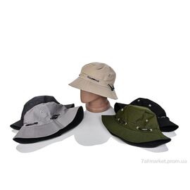 Фотография Панама мужская Лето 002-3 mix (5 шт. р.сетка 58-60) "Кепочный стиль" недорого оптом от прямого поставщика