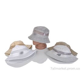 Фотография Панама мужская Лето 002-8 mix (58) (5 шт. р.сетка One size) "Кепочный стиль" недорого оптом от прямого поставщика