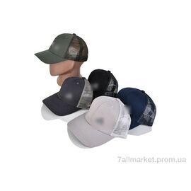 Кепка для чоловіків Літо 002-16 mix (58) (5 шт. р.сіткаOne size) "Кепочный стиль" недорого оптом від прямого постачальника