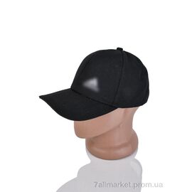 Кепка для чоловіків Літо 002-19-1 black (58) (5 шт. р.сіткаOne size) "Кепочный стиль" недорого оптом від прямого постачальника