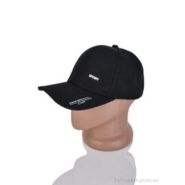 Фотография Кепка для мужчин Лето 002-23-1 black (58) (5 шт. р.сетка One size) "Кепочный стиль" недорого оптом от прямого поставщика