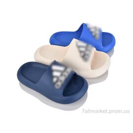 Фотография Шлепки детские летние Лето S300-30 mix (12 пар р.30-35) "BABYSHOP" недорого оптом от прямого поставщика
