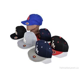 Кепка для чоловіків Літо 004-9 mix (5 шт. р.сітка56-58) "Кепочный стиль" недорого оптом від прямого постачальника