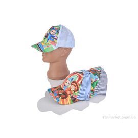 Фотография Кепка детская Лето 005-4 mix (50) (5 шт. р.сетка One size) "Кепочный стиль" недорого оптом от прямого поставщика