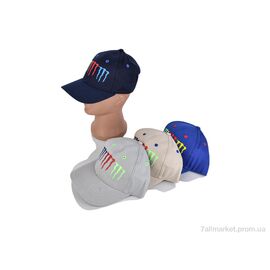 Фотография Кепка детская Лето 005-12 mix (5 шт. р.сетка 52-54) "Кепочный стиль" недорого оптом от прямого поставщика