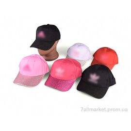 Кепка жіноча Літо 009-4 mix (5 шт. р.сітка56-58) "Кепочный стиль" недорого оптом від прямого постачальника