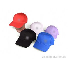 Кепка унісекс Літо 009-6 mix (5 шт. р.сітка56-58) "Кепочный стиль" недорого оптом від прямого постачальника