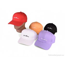 Кепка унісекс Літо 0010-2 mix (5 шт. р.сітка56-58) "Кепочный стиль" недорого оптом від прямого постачальника