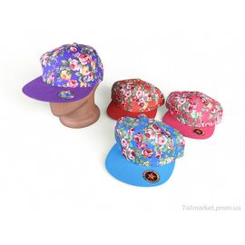 Кепка жіноча Літо 0010-5 mix (5 шт. р.сітка56-58) "Кепочный стиль" недорого оптом від прямого постачальника