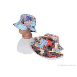 Панама жіноча Літо 0013-1 mix (5 шт. р.сітка56-58) "Кепочный стиль" недорого оптом від прямого постачальника