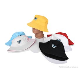 Панама жіноча Літо 0013-2 mix (5 шт. р.сітка56-58) "Кепочный стиль" недорого оптом від прямого постачальника