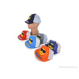 Кепка дитяча Літо 0014-14 mix (5 шт. р.сітка48-50) "Кепочный стиль" недорого оптом від прямого постачальника