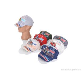 Кепка дитяча Літо 0015-5 mix (50) (5 шт. р.сіткаOne size) "Кепочный стиль" недорого оптом від прямого постачальника