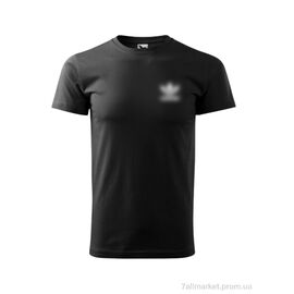 Фотография Футболка мужская Лето 105 black (5 шт. р.сетка 50-58) "Алия" недорого оптом от прямого поставщика