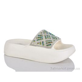 Шльопанці жіночі полегшені Літо 027-2 (6 пар р.36-40) "STT" недорого оптом від прямого постачальника