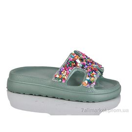 Шльопанці жіночі полегшені Літо 028-7 (6 пар р.36-40) "STT" недорого оптом від прямого постачальника
