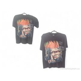 Футболка чоловіча Літо 0188 чорний (4 шт. р.сіткаS-XL) "Mabi" недорого оптом від прямого постачальника