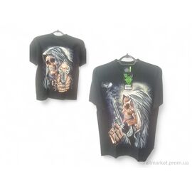 Фотография Футболка мужская Лето 0198 чорний (4 шт. р.сетка S-XL) "Mabi" недорого оптом от прямого поставщика