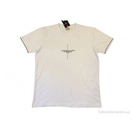 Фотография Футболка мужская Лето 0206 білий (4 шт. р.сетка 3XL-6XL) "Mabi" недорого оптом от прямого поставщика