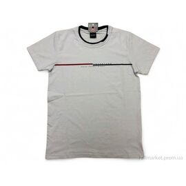 Фотография Футболка мужская Лето 0209 білий (4 шт. р.сетка M-2XL) "Mabi" недорого оптом от прямого поставщика