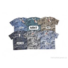 Фотография Футболка мужская Лето 0220 mix (4 шт. р.сетка 6XL-9XL) "Mabi" недорого оптом от прямого поставщика