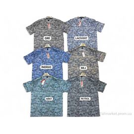 Фотография Футболка мужская Лето 0221 mix (4 шт. р.сетка 6XL-9XL) "Mabi" недорого оптом от прямого поставщика