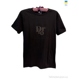 Фотография Футболка женская Лето 106 black (5 шт. р.сетка 50-58) "Алия" недорого оптом от прямого поставщика