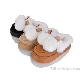 Фотография Тапки женские для дома зима 333-4 mix (24) (24 пар р.36-41) "JH-ЯН" недорого оптом от прямого поставщика