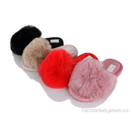 Тапки дитячі домашні Весна/осінь 2025-19 mix (24) (24 пар р.30-35) "JH-ЯН" недорого оптом від прямого постачальника