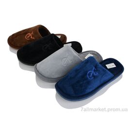 Тапки чоловічі домашні Весна/осінь 2025-14 mix (24) (24 пар р.40-45) "JH-ЯН" недорого оптом від прямого постачальника