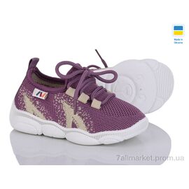 Фотография Кроссовки детские модные Лето 501-168 фіолетовий (8 пар р.25-32) "Weestep-Ukraine" недорого оптом от прямого поставщика